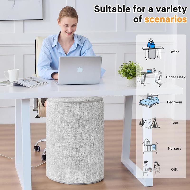 Electric Foot Warmer for Seniors – 360° Surround Heating, Adjustable Temperature, Cozy Leg & Foot Heating - image 2