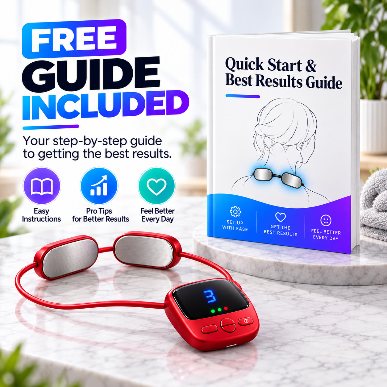 Intelligent 3-Level Neck Heating Device – Advanced Thermal Technology, Precision Temperature Control & Hands-Free Comfort - image 2