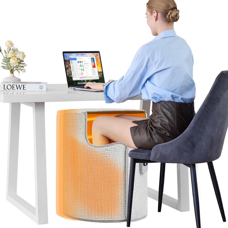Electric Foot Warmer for Seniors – 360° Surround Heating, Adjustable Temperature, Cozy Leg & Foot Heating - image 4