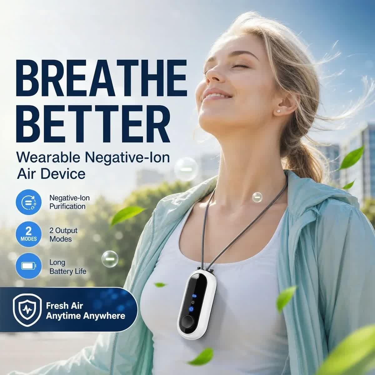 Wearable Air Purifier with Negative lon Technology - image 7