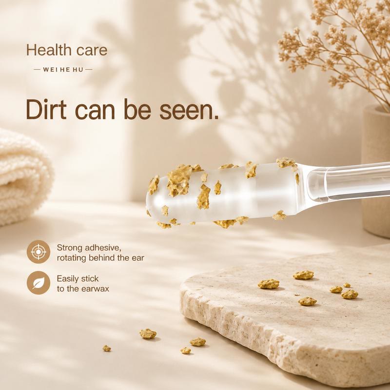 Reusable Natural Resin-Tip Ear Cleaner Earwax Removal Tools for Dry Earwax & Outer Ears - image 5