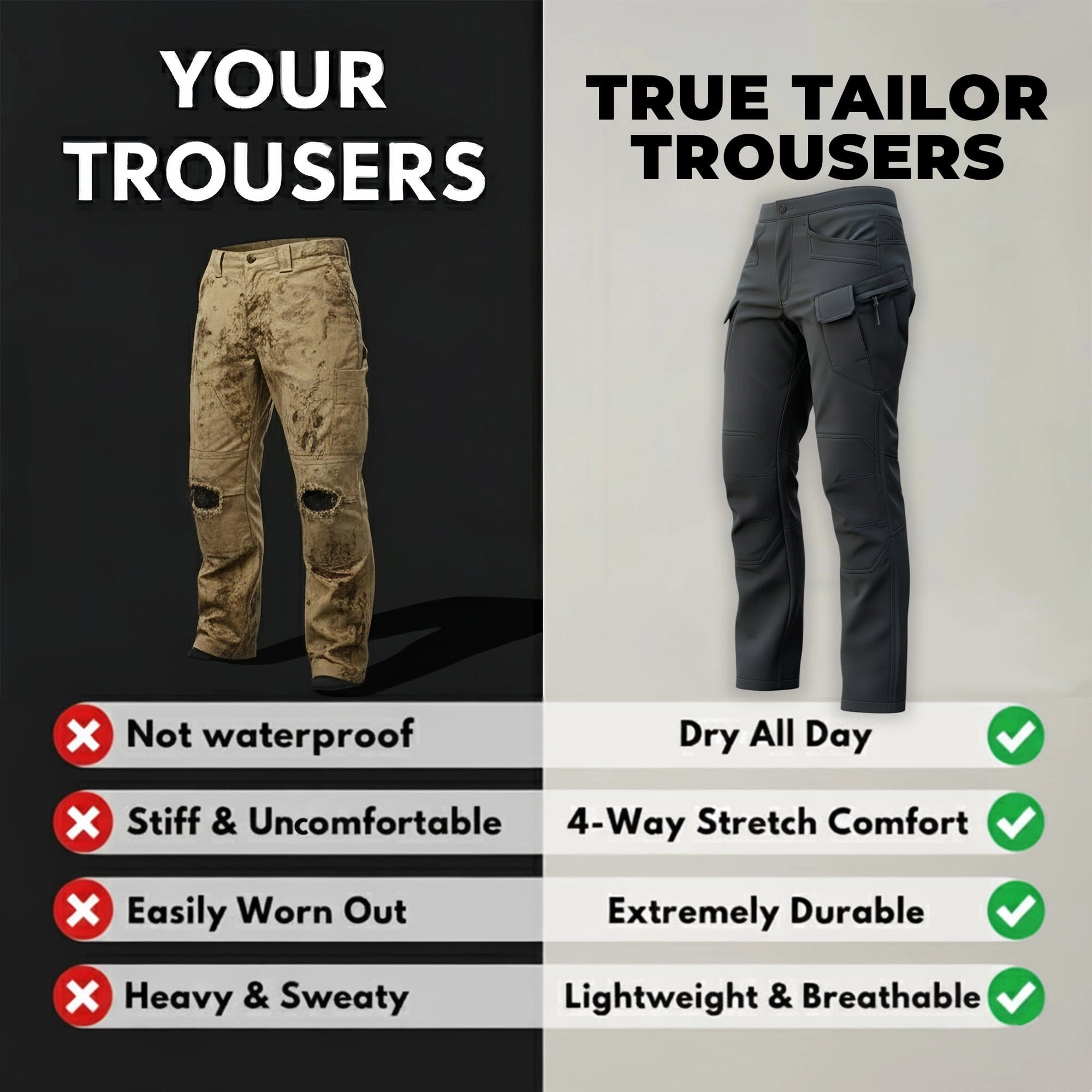 Fleece Lined Waterproof Utility Trousers - image 7