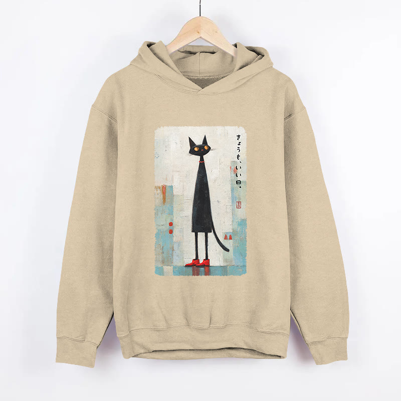 Unisex Another Good Day Long Sleeved Hoodie - Apricot - US44-46(8XL) - image 4