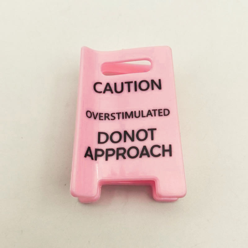 Funny Yellow Hairs Clips For Thick Hairpin - Pink - one size - image 8