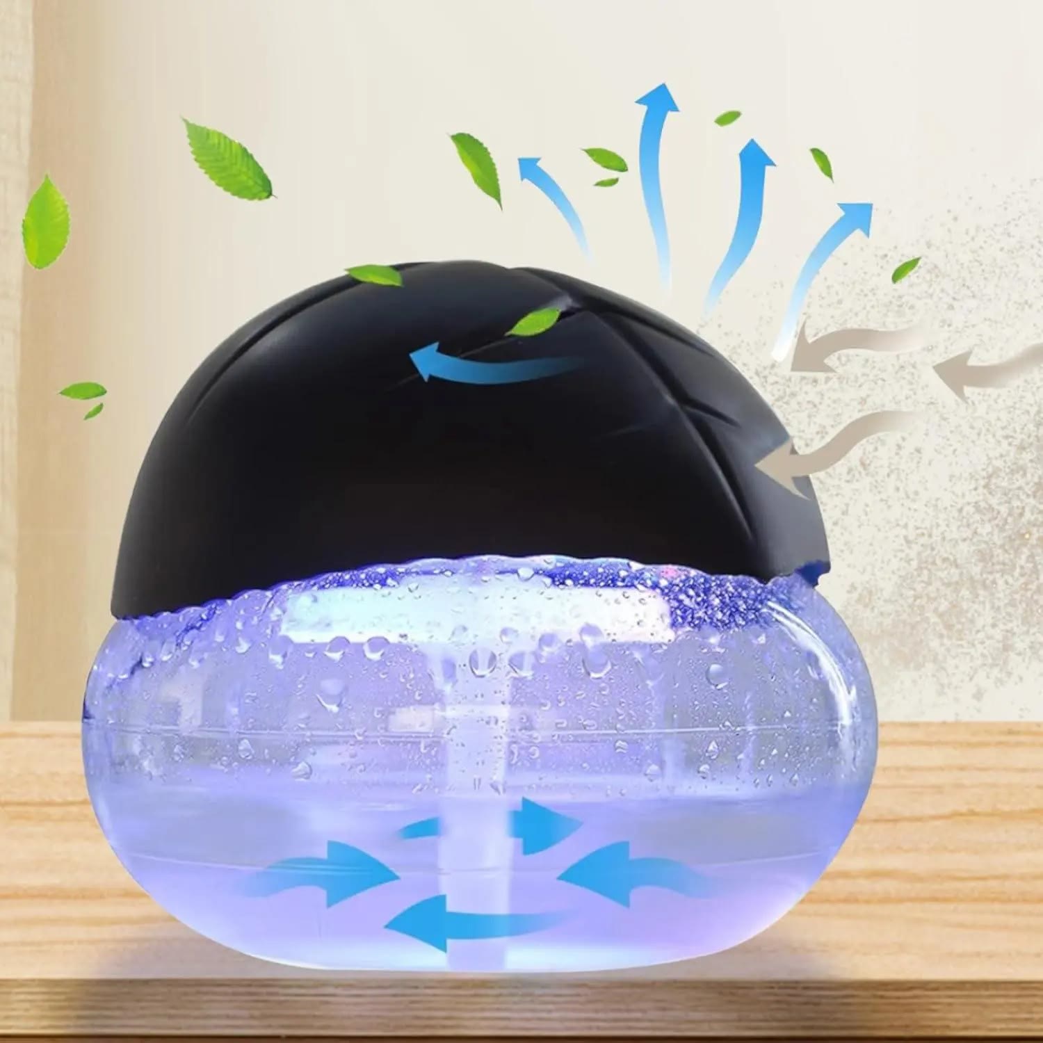 All-in-One Air Purifier - Air Washer/Air Revitalizer with 7 Color Adjustable LED Lights - image 3