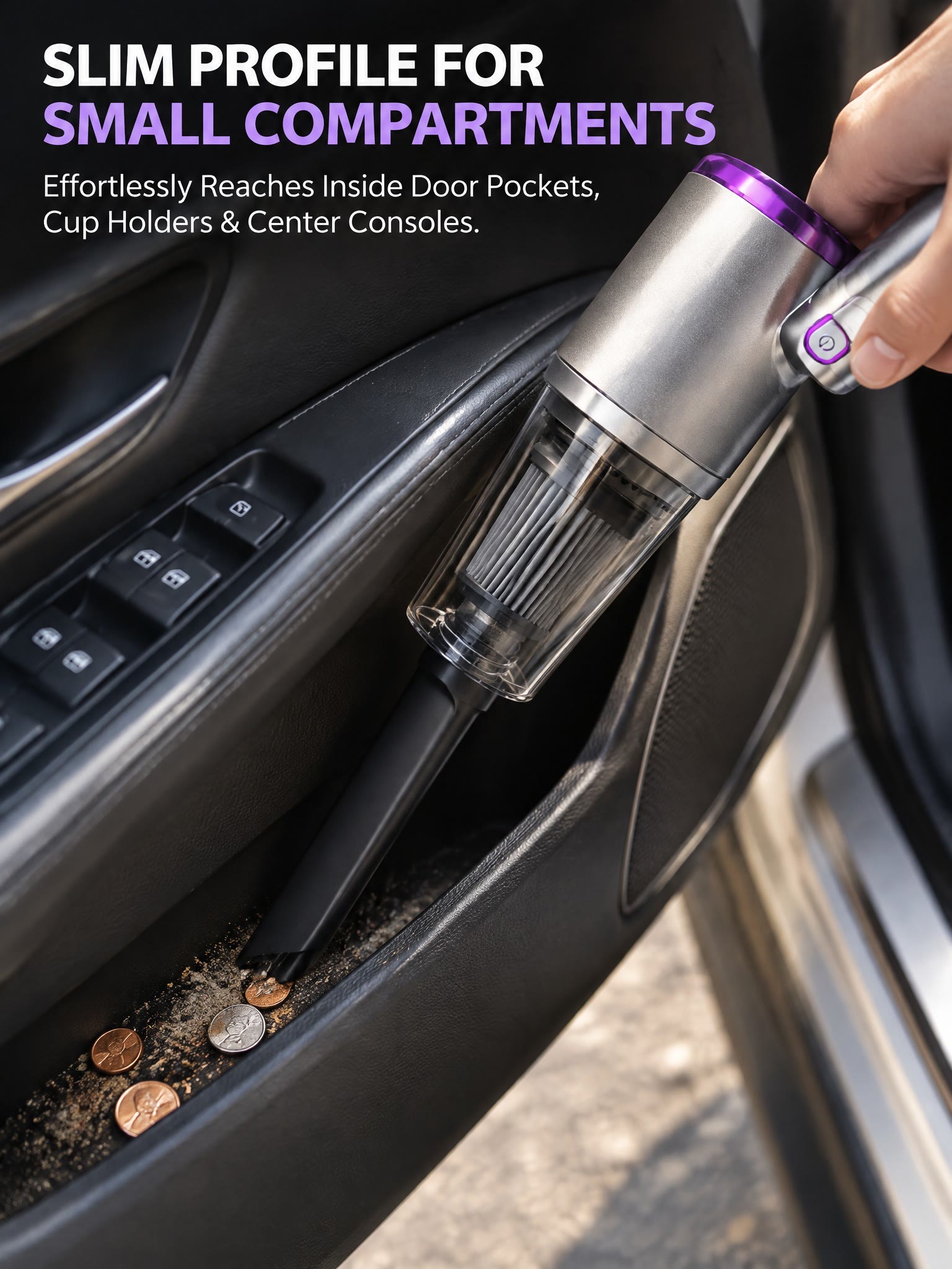 32,000Pa Powerful Cordless Car Vacuum Cleaner - image 13