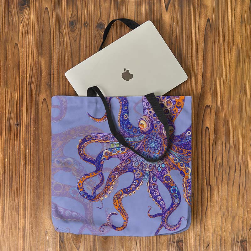 Unique Exquisite Octopus Pattern Art Print Bag - image 6