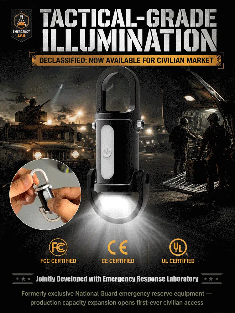 Ultra-bright keychain flashlight with mobile phone charging capability