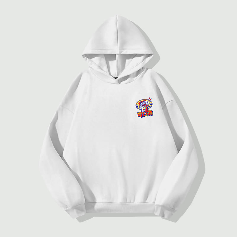 Unisex  Japanese Tasty  Print Long Sleeved Hoodie - image 3