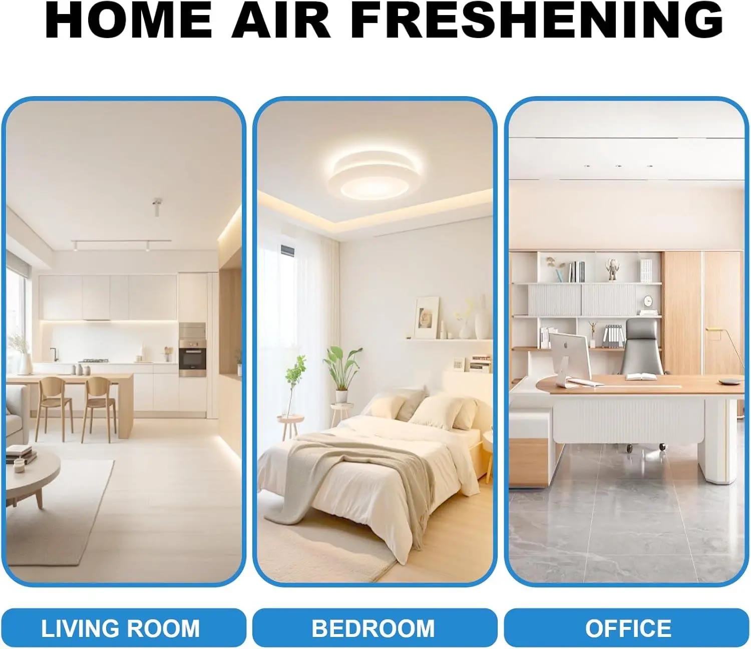 All-in-One Air Purifier - Air Washer/Air Revitalizer with 7 Color Adjustable LED Lights - image 8
