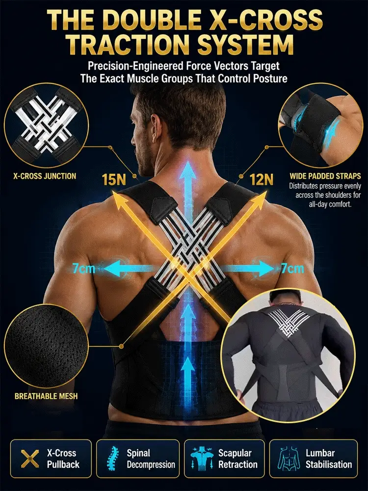 Essential Body Care Posture Support Belt