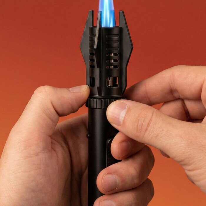 Adjust the Flame Length