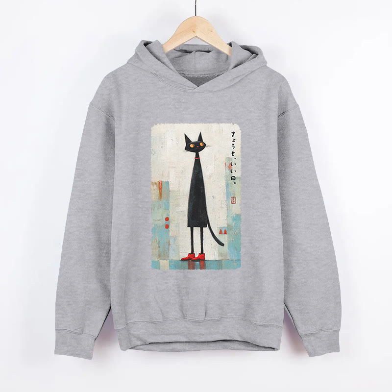 Unisex Another Good Day Long Sleeved Hoodie - Grey - US44-46(8XL) - image 3