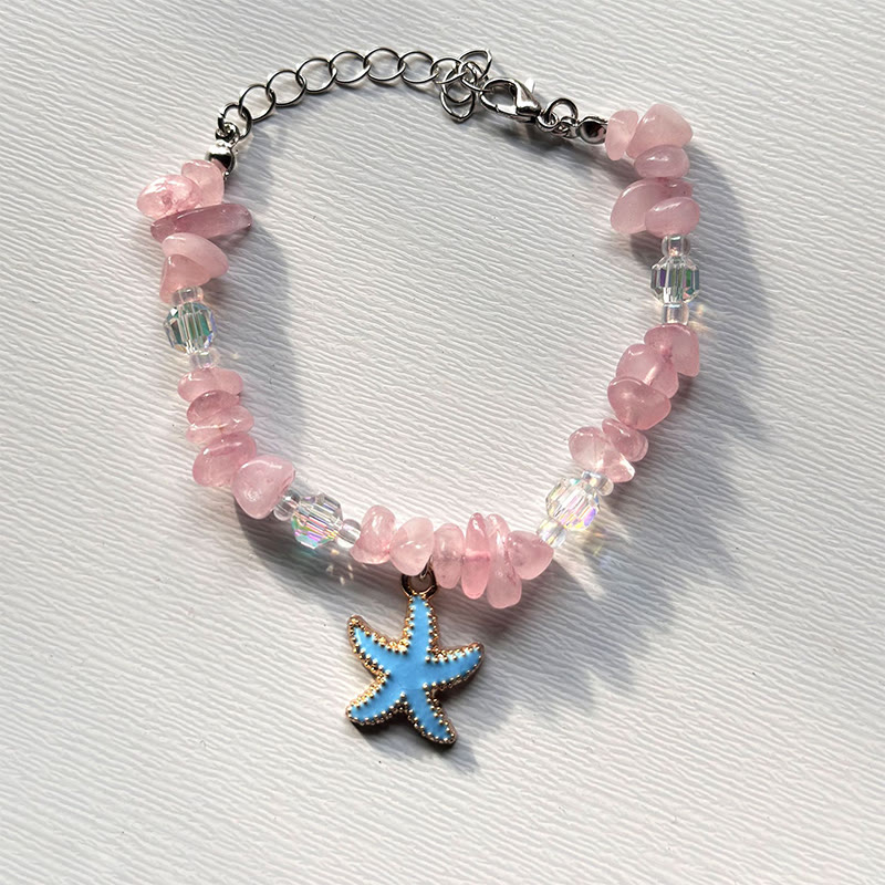 Beach Shell And Starfish Handmade Bracelet - 42 - 15-20cm - image 49