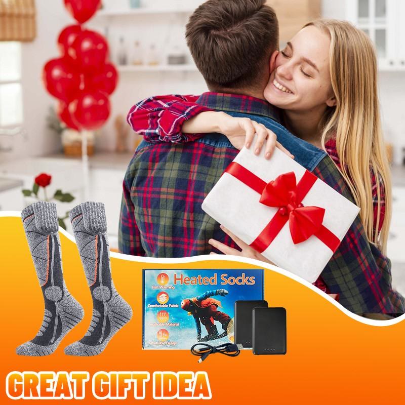 Unisex Heated Socks, Battery-Powered Electric Heating Socks, Winter Warmth Socks for Outdoor Activities, Fishing, Hunting - image 8