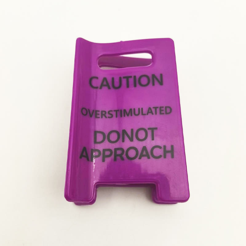 Funny Yellow Hairs Clips For Thick Hairpin - Purple - one size - image 6