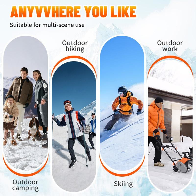 Unisex Heated Socks, Battery-Powered Electric Heating Socks, Winter Warmth Socks for Outdoor Activities, Fishing, Hunting - image 7