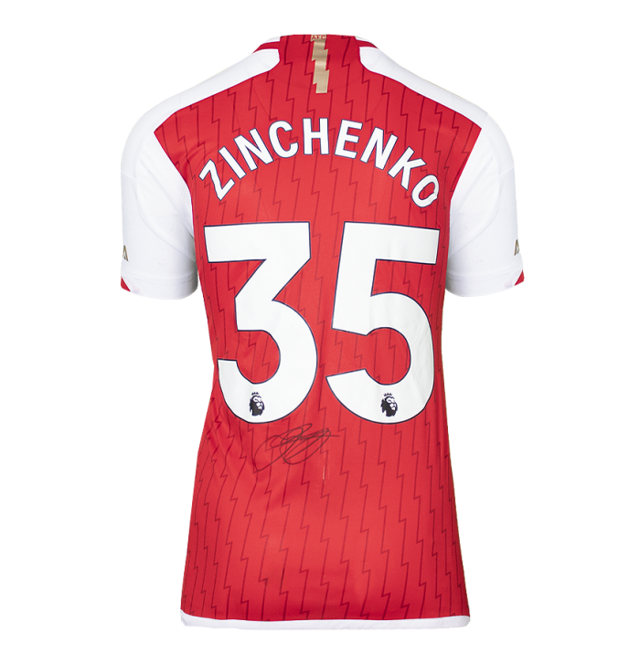 ZINCHENKO SIGNED ARSENAL SHIRT