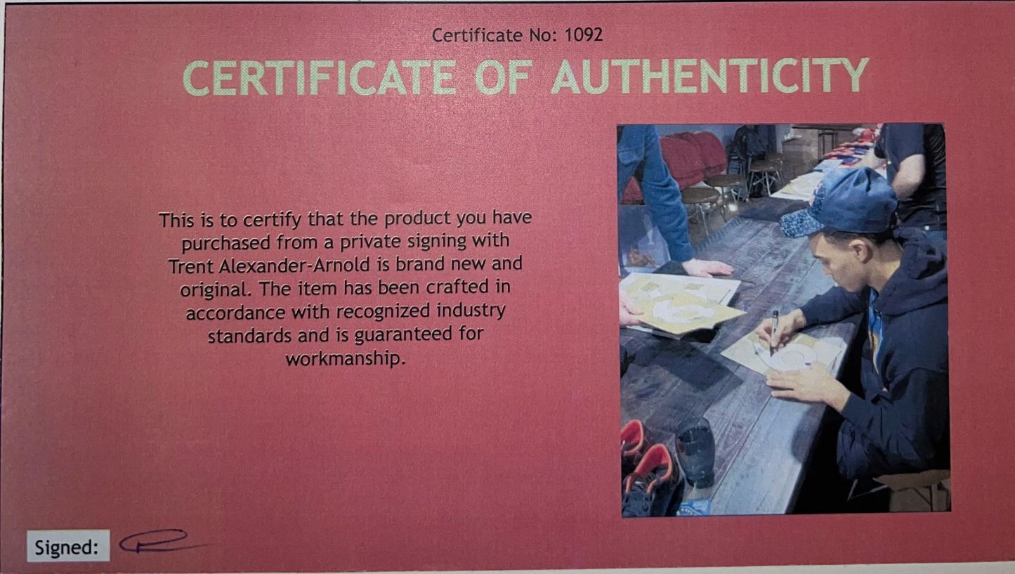 Arnold's Liverpool Triumph (SIGNED NUMBER ONLY)