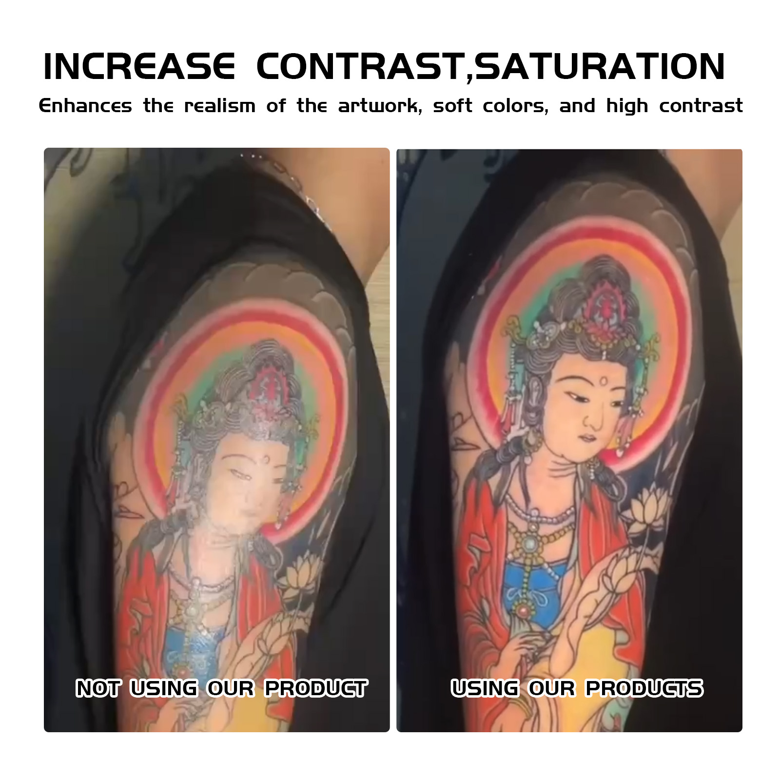 TAIDU TD17 Tattoo Photography Artifact Remove Reflection Device