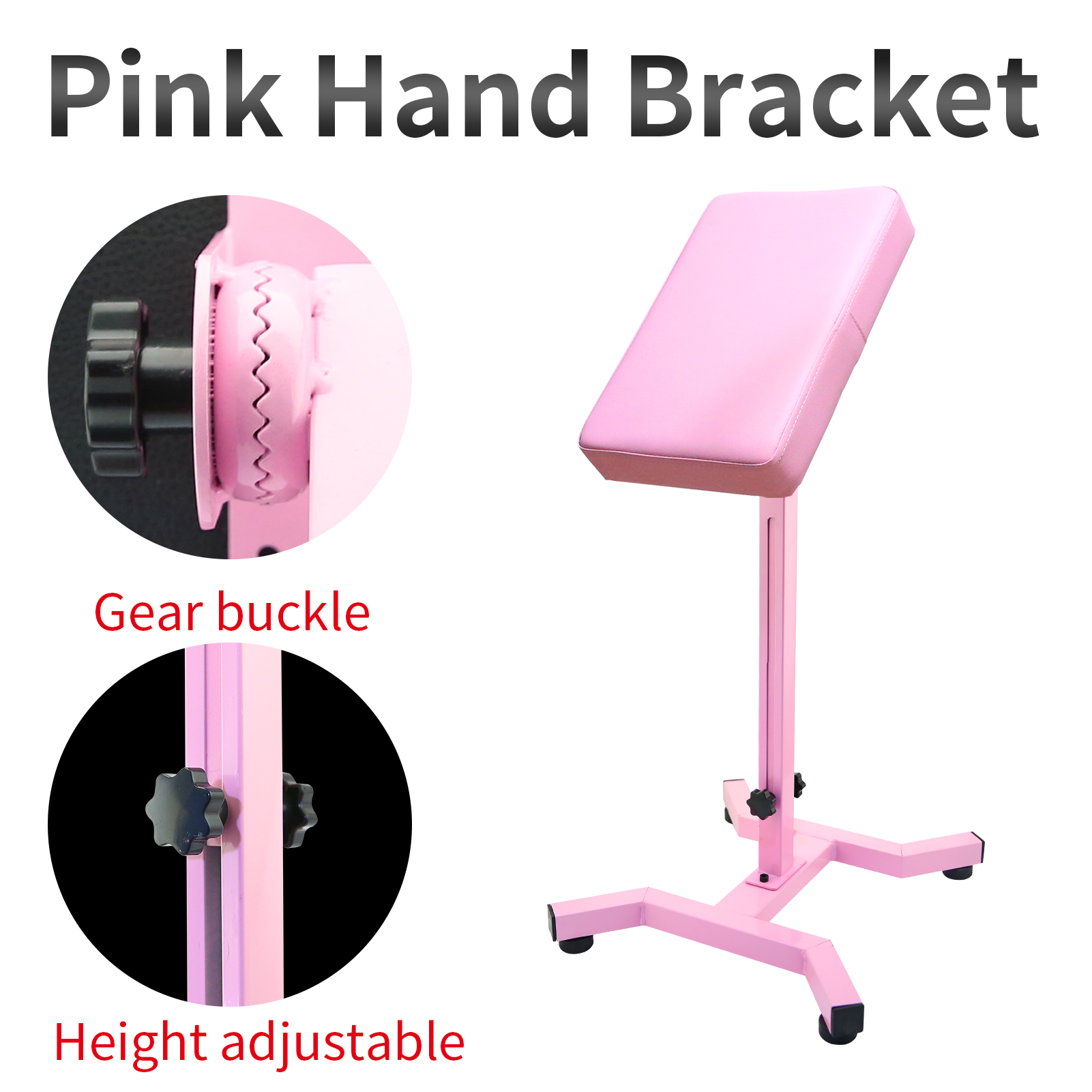 Pink hand bracket