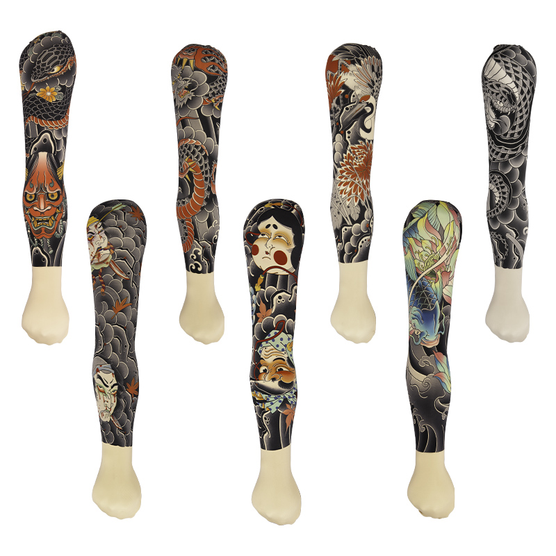 TAIDU Silicone arm tattoo, suitable for practice and display