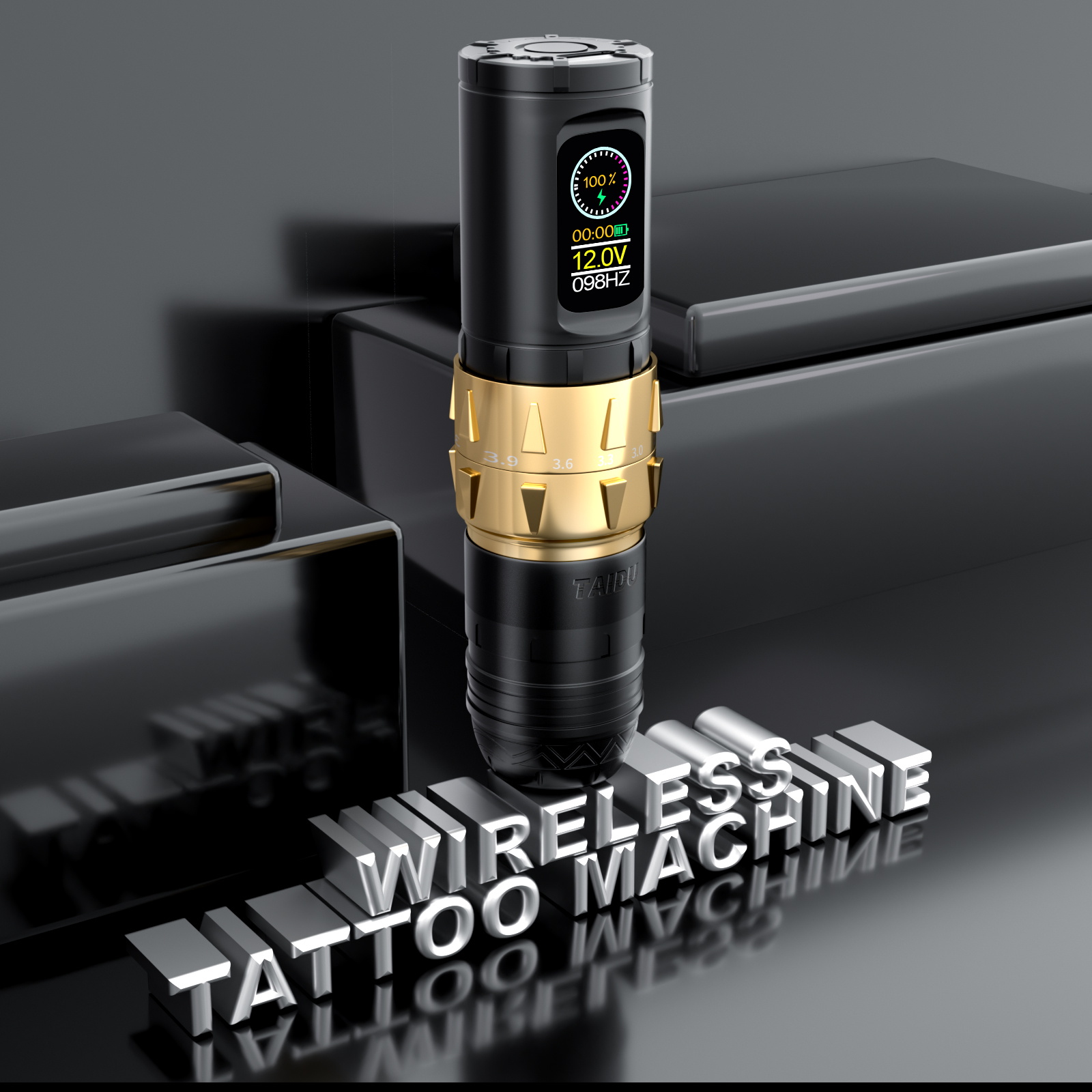TAIDU TD028 Mengqing Wireless Dual Stage Regulation Tattoo Pen