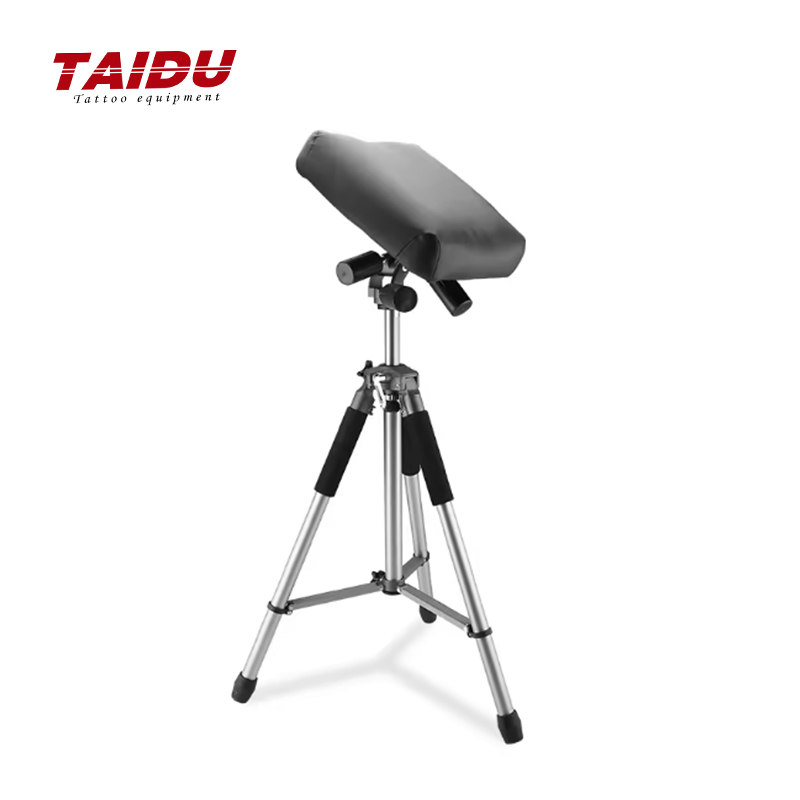 TAIDU Aluminum Alloy Tattoo Armrest Lifting Folding Tripod Thickened Panel