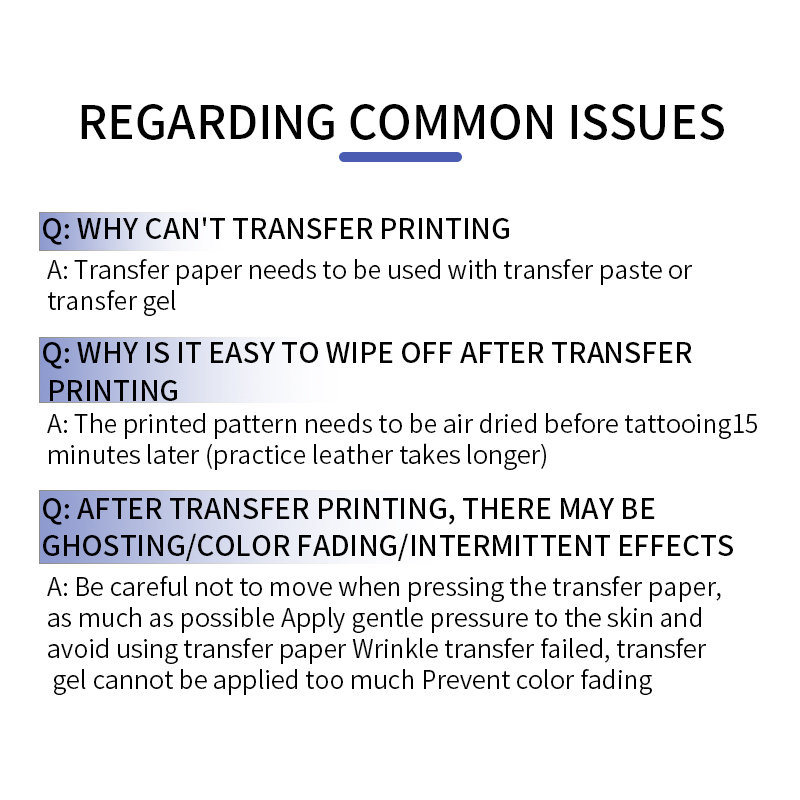 TAIDU New transparent film transfer paper - easy to position