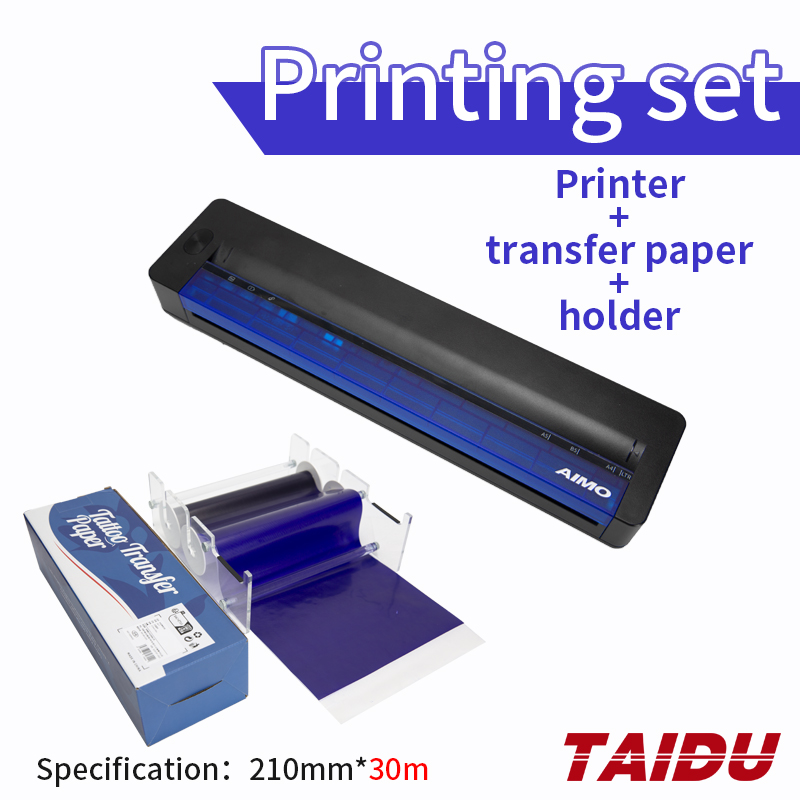 X5 Wireless Tattoo Transfer Printer Capable of Printing Shaded Effects