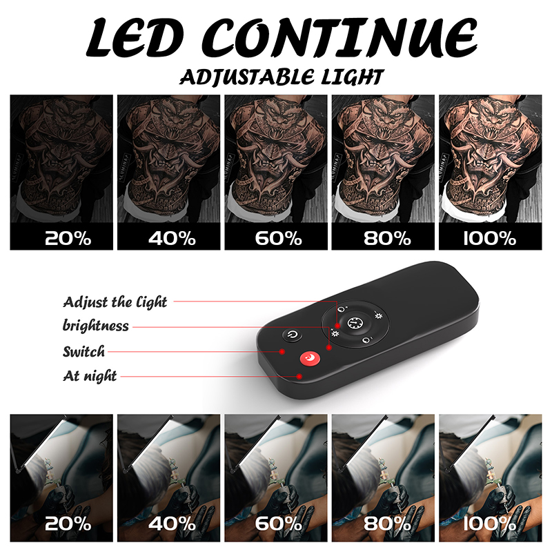 TAIDU TD233 Tattoo Adjustable Wall-mounted Work Light
