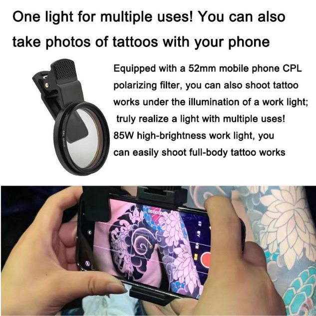 Tattoo Removal Reflective Work Artifact&Photography Light Kit