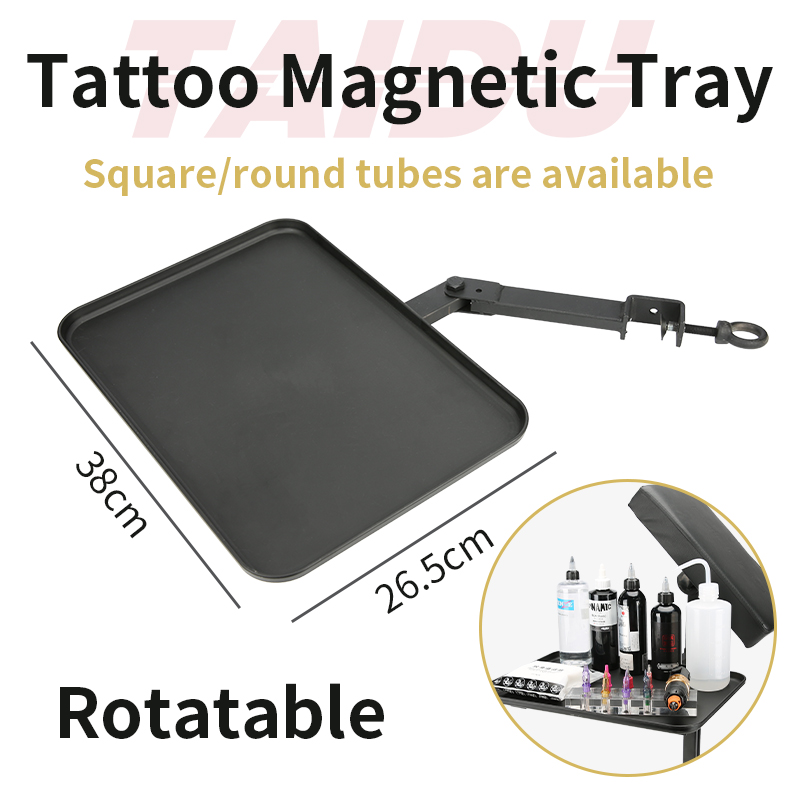 Multifunctional tattoo portable activity twist magnetic suction tray
