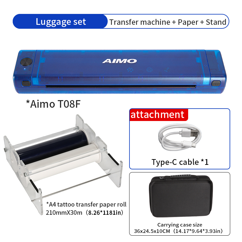 TAIDU New tattoo transfer machine with roll-type tattoo paper