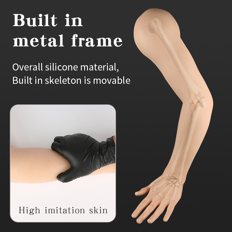 TAIDU New 3D Tattoo Imitation Silicone Arms