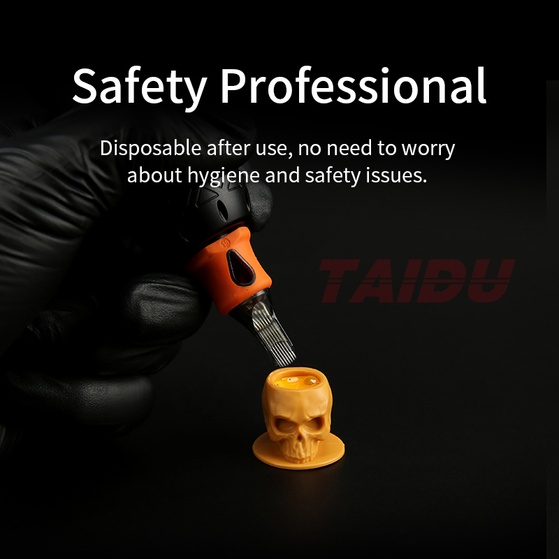 TAIDU Skull Silicone Tattoo Ink Cup Unique Design