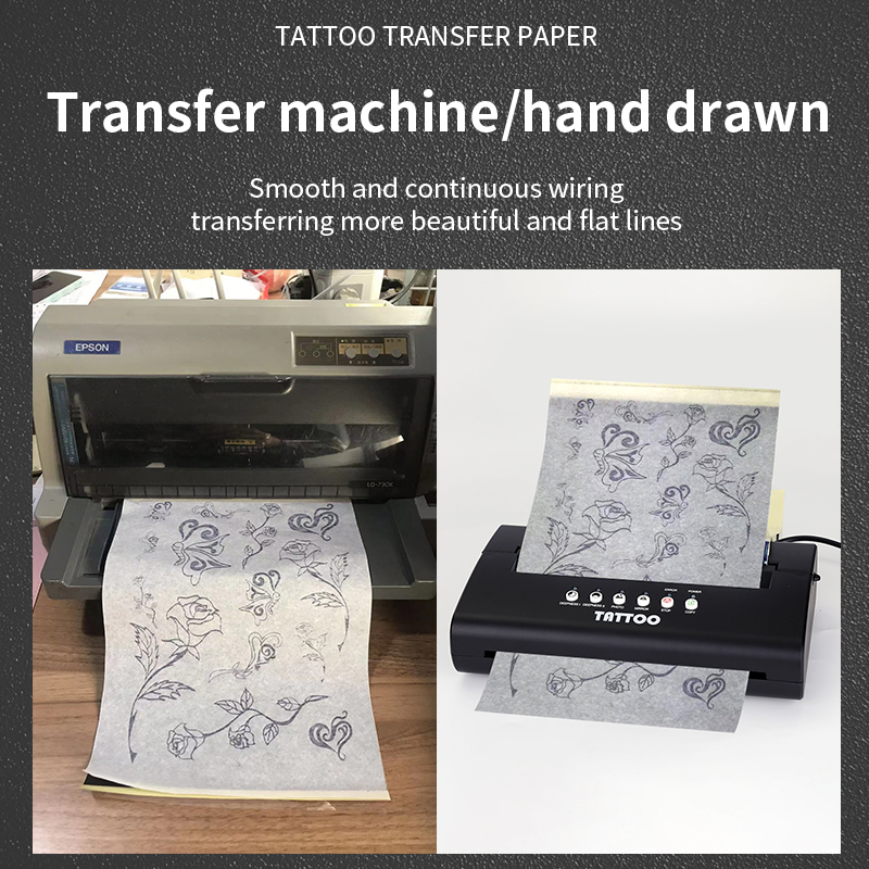 TAIDU Premium A4 Transfer Tattoo Printing Paper 100Sheets/Bag