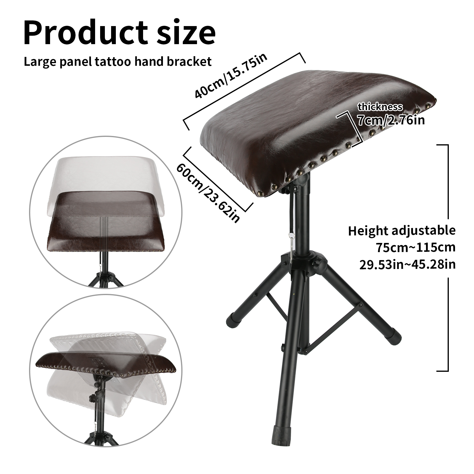 TAIDU ST-23 Large Panel Adjustable Tattoo Armrest Hot Sale