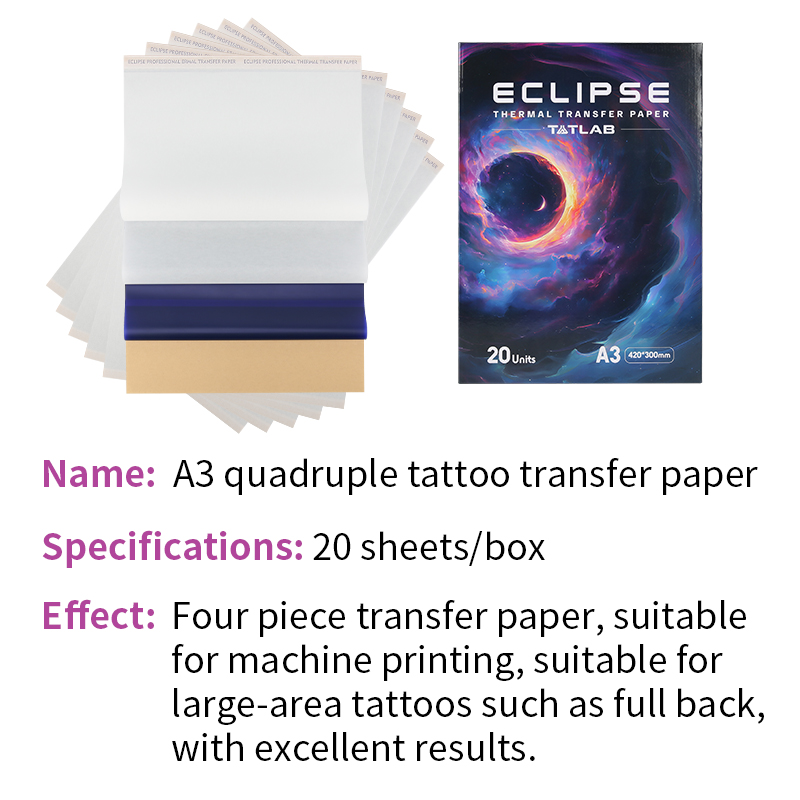 TAIDU Full back large A3 transfer paper