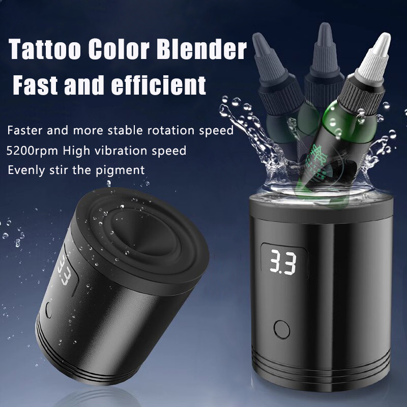 TAIDU New tattoo pigment mixer pigment shaker with 3 adjustable Settings