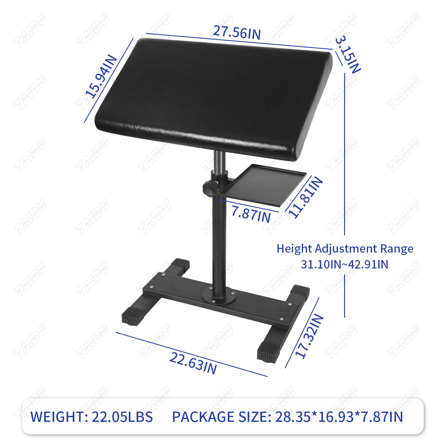 TAIDU New Design Spring Hand Bracket with Tray