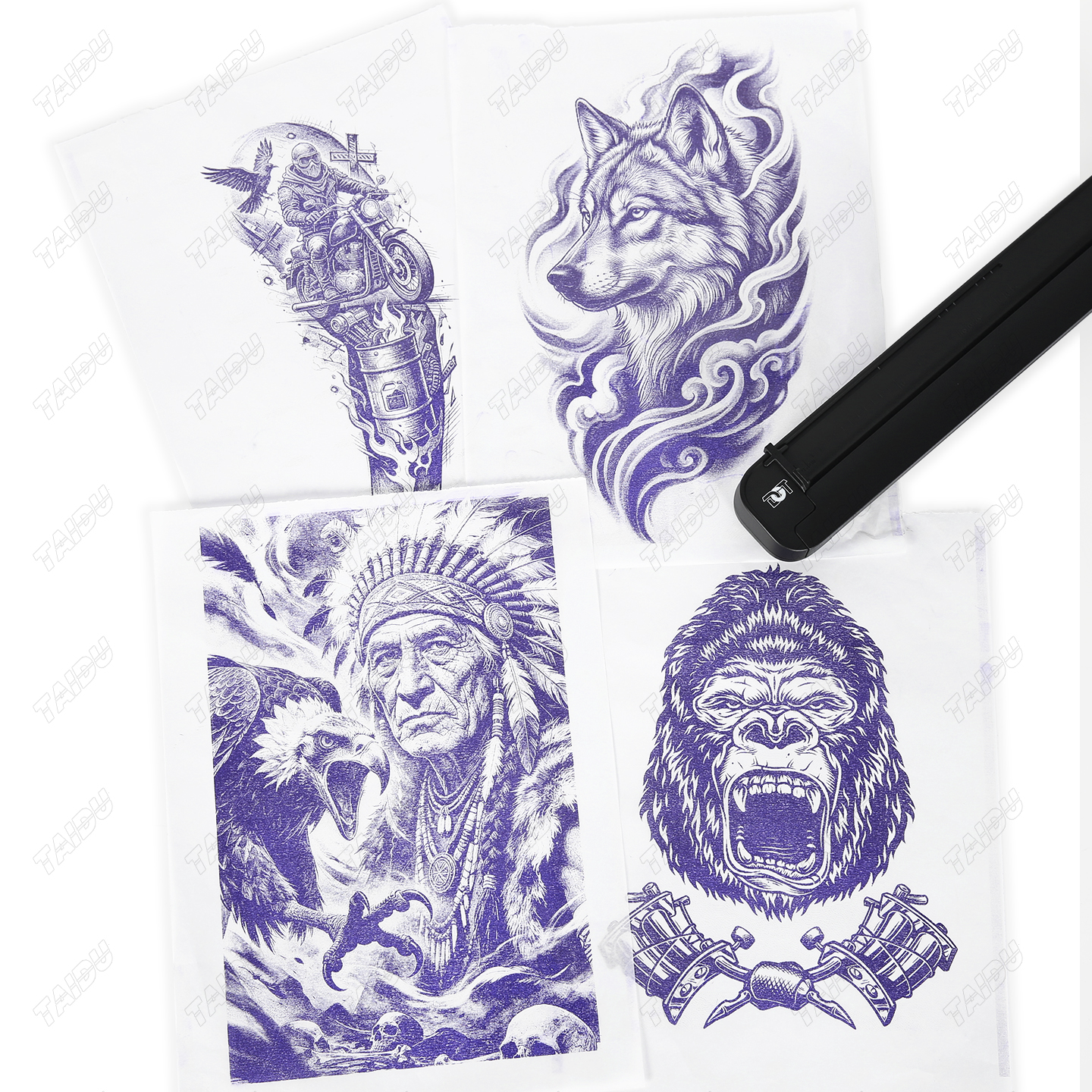 TAIDU New ST81 Portable Tattoo Stencil Printer
