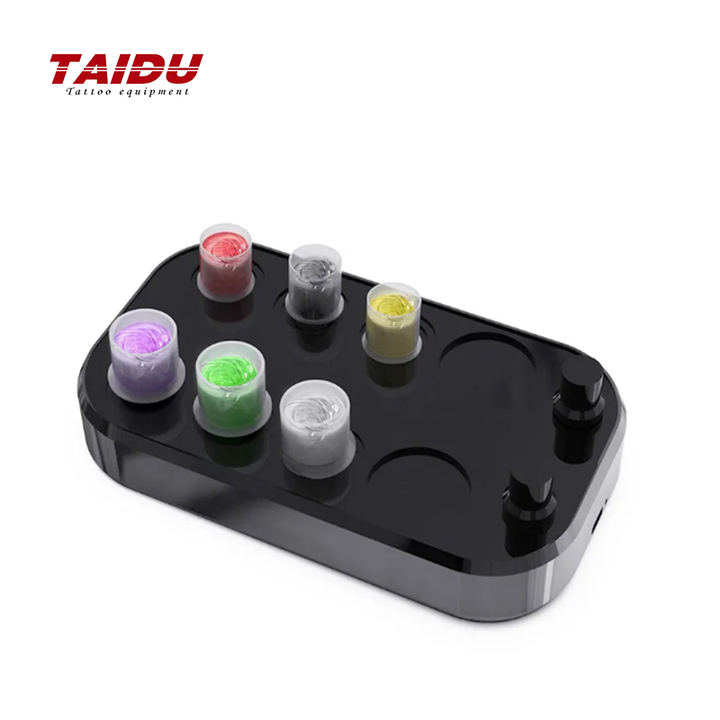 TAIDU Tattoo Ink Magnetic Mixer 8 Sites Color Shaker