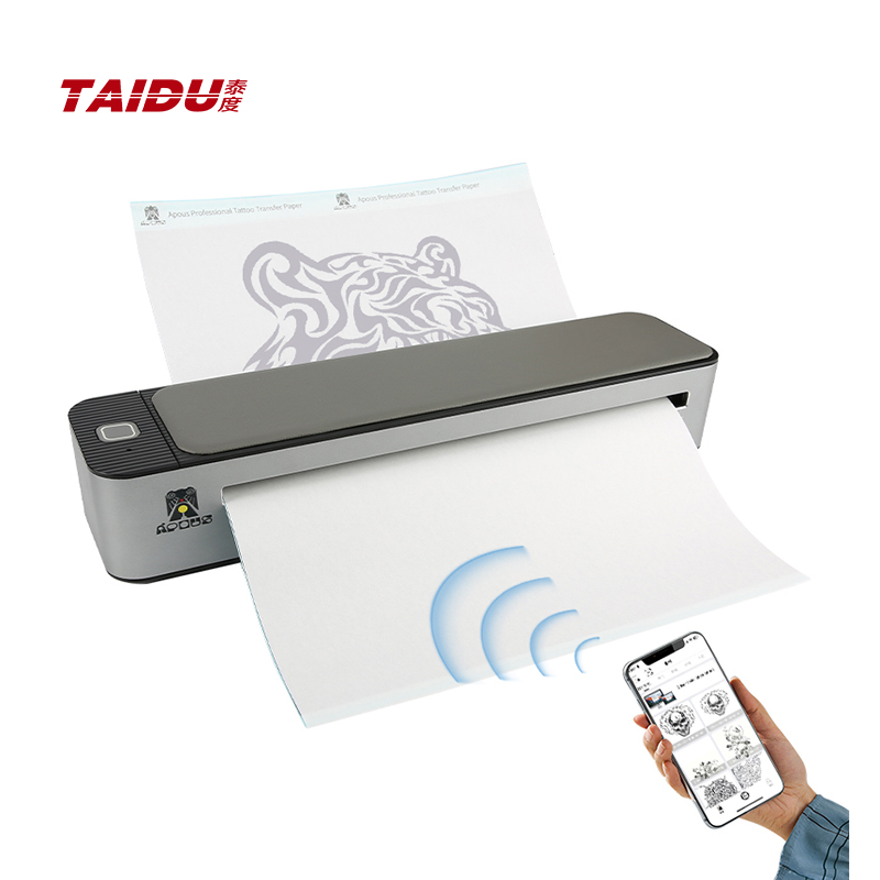 TAIDU A3/A4 Wireless Bluetooth Tattoo Stencil Printer