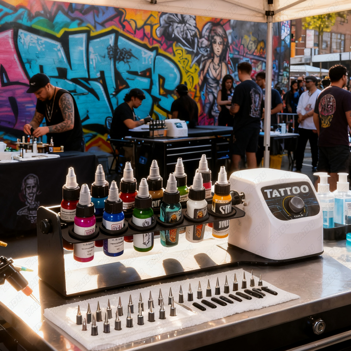 TAIDU New Design Rotating Style Colorant Mixer.