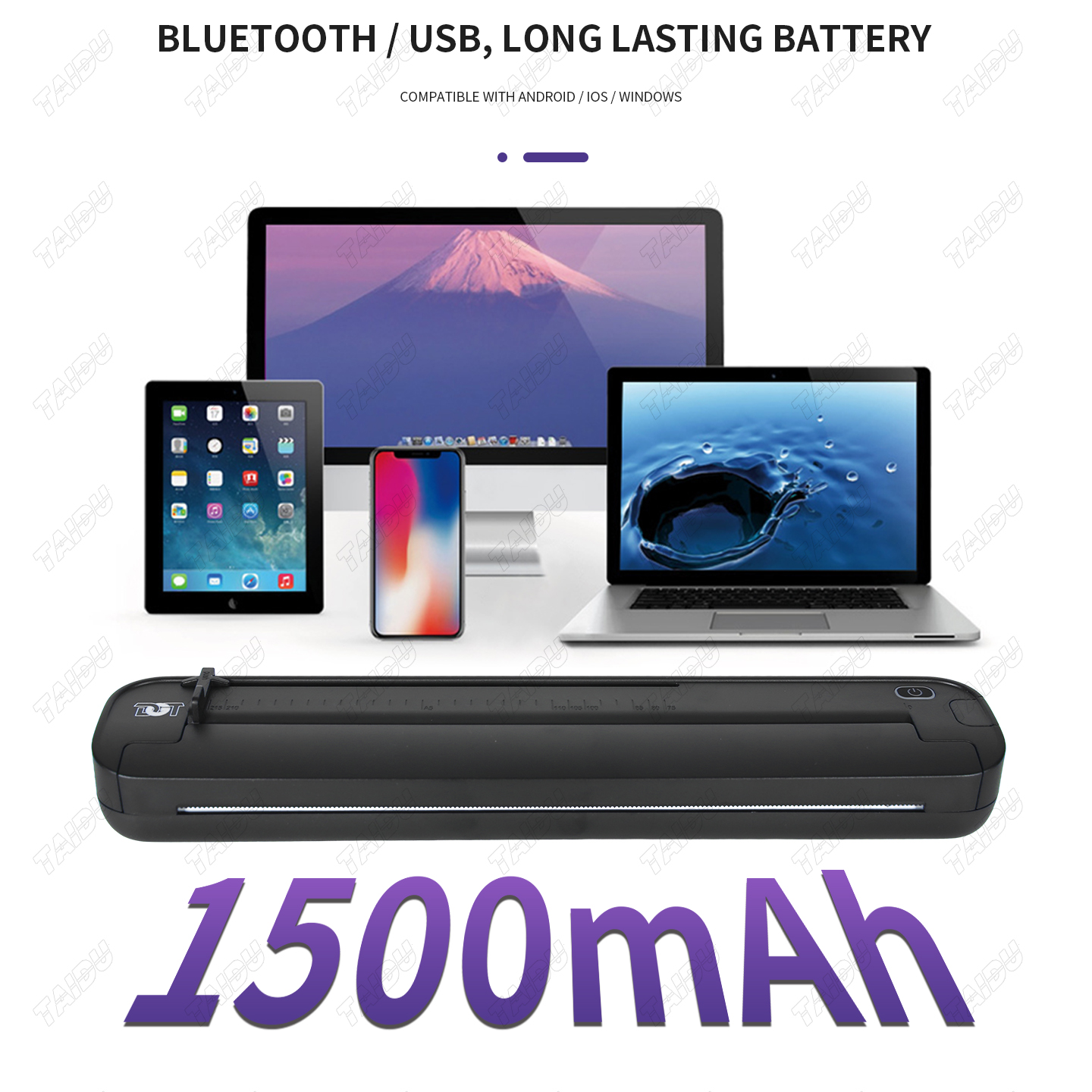 TAIDU New ST81 Portable Tattoo Stencil Printer