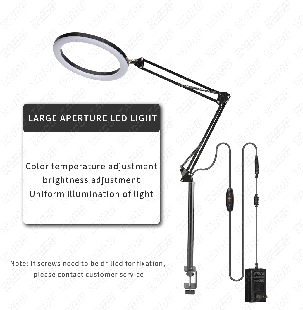 TAIDU Tattoo Upgrade Collapsible Long Arm Light