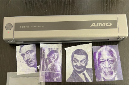 T08FS High Quality Wireless Tattoo Transfer Stencil Printer - Can Print Shades