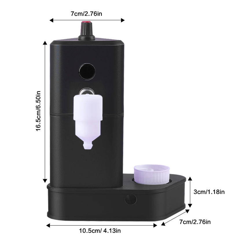 TAIDU New Upgraded Tattoo Needle Cleaner with Base