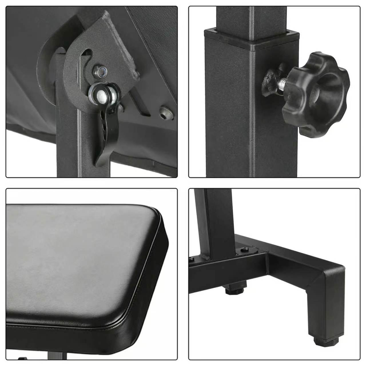 TAIDU Heavy-Duty Tattoo Hand Rest Stand – Thicker Steel Bracket Armrest 
